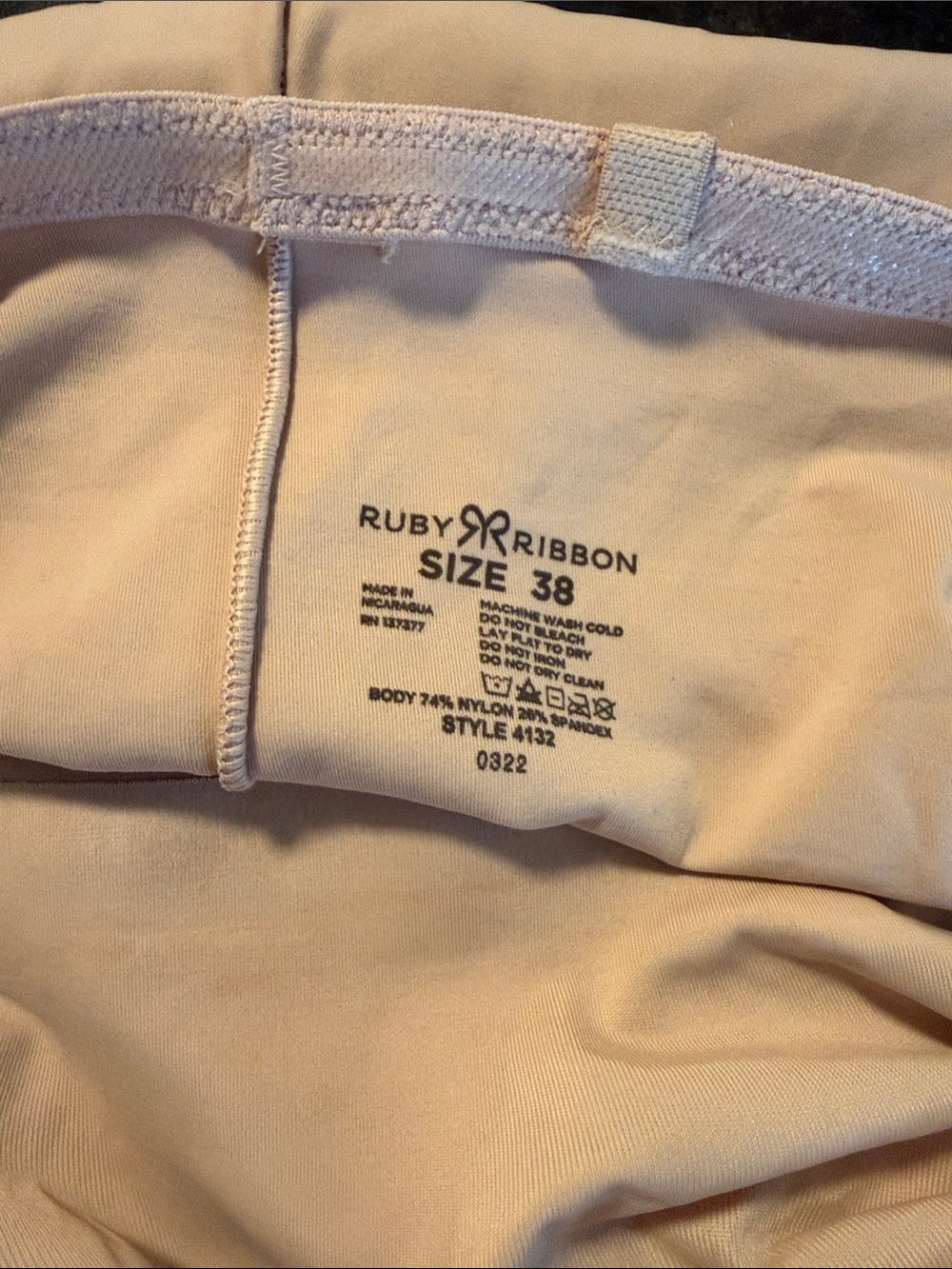 Ruby Ribbon Light Beige 4132 size 38 - Picture 4 of 7